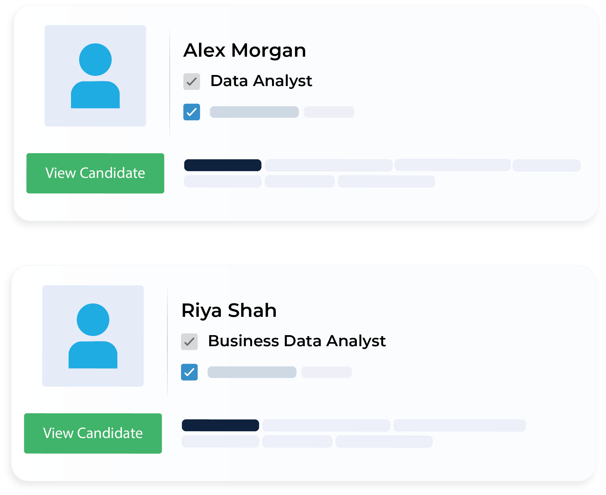 Hiring managers review faster
